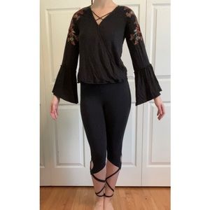 Flared American Eagle Long Sleeve